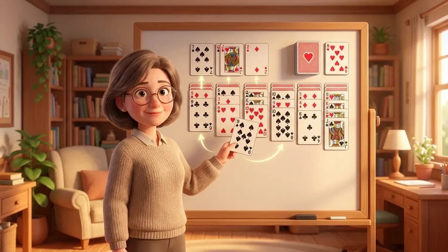 How to play Golf Solitaire step by step with card movement rules and strategy